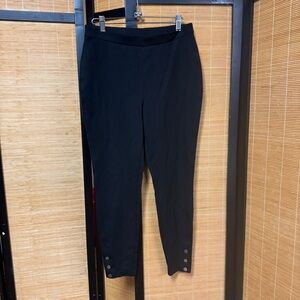 Chico's Black pull on trousers